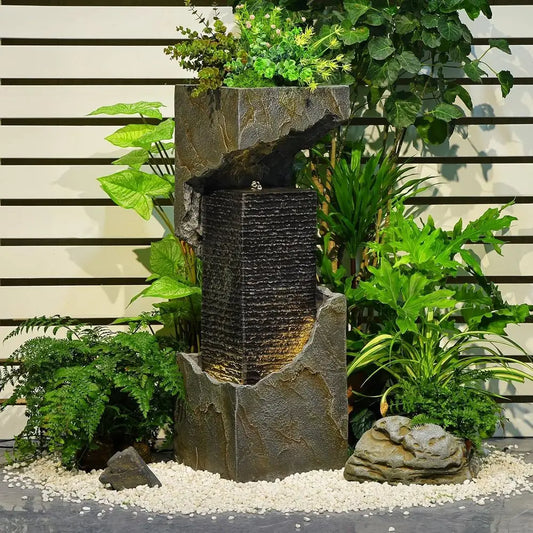 35.4 Modern Outdoor Water Fountain
