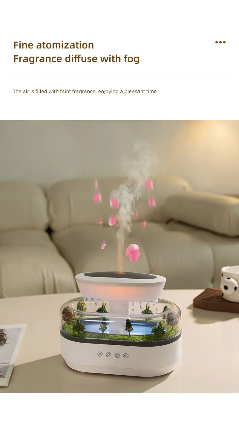 Aroma Humidifier Raindrop Air Humidifier