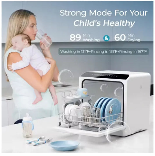 Mini portable dishwasher countertop