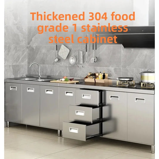 Custom Kitchen Stove, Storage Cabinet