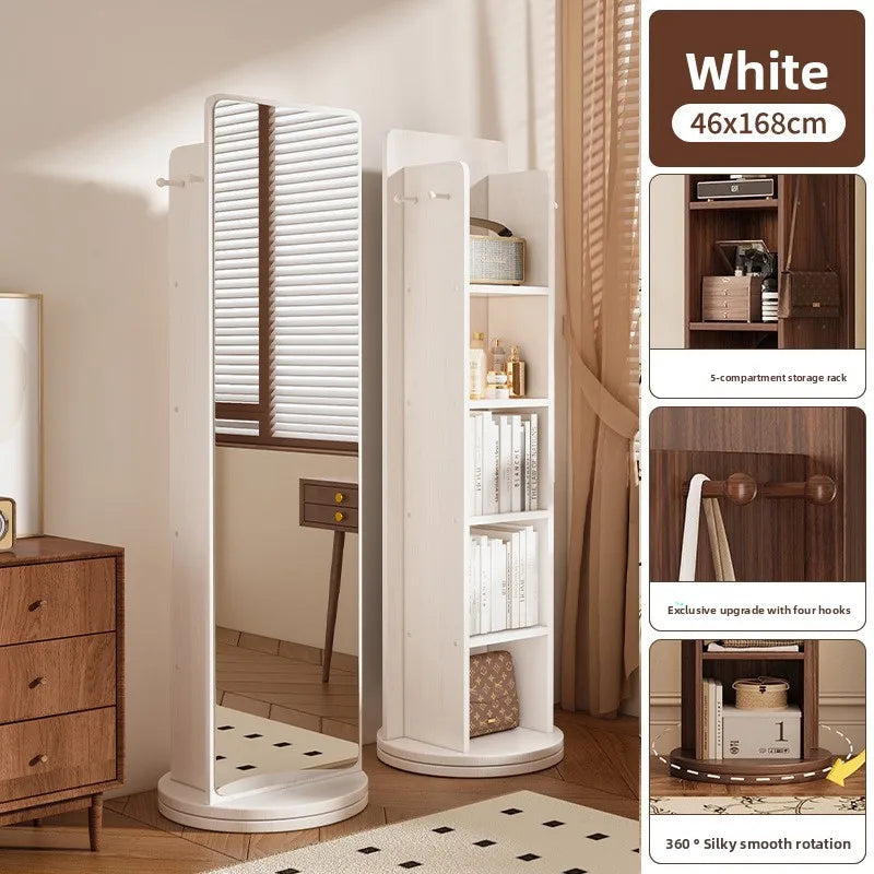 360° Rotating Full Length Floor Mirror