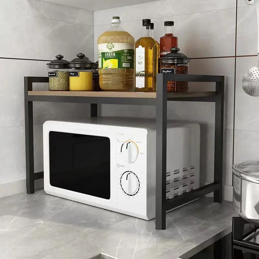 Microwave Storage Rack Kitchen
