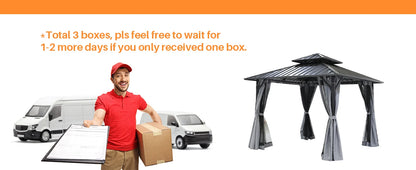 Aluminum Frame Hardtop Gazebo