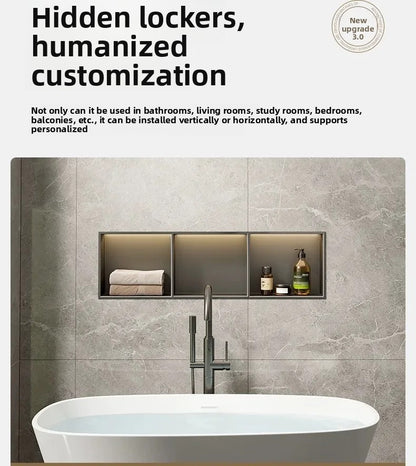 Stainless Steel Niche Bathroom Shelf