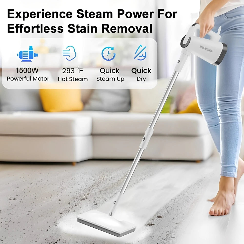 Handheld Steam Mop for Floor Cleaning
