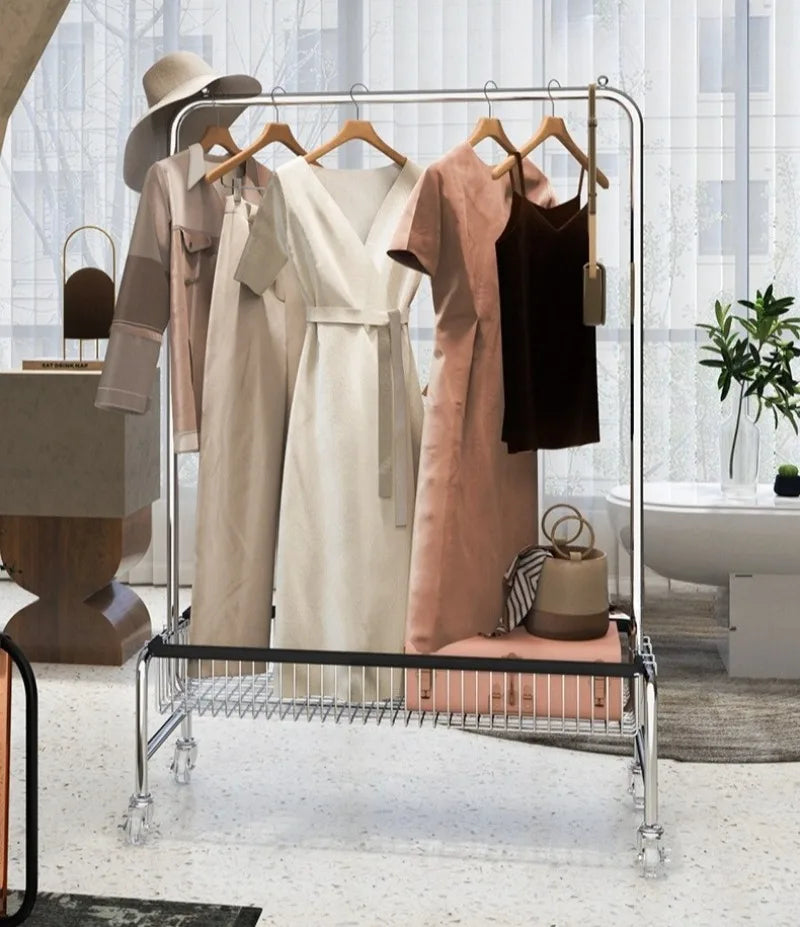 Metal Wardrobe Store Clothes Hanger