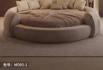 Italian Luxury Adult Double Bed Platform Princess