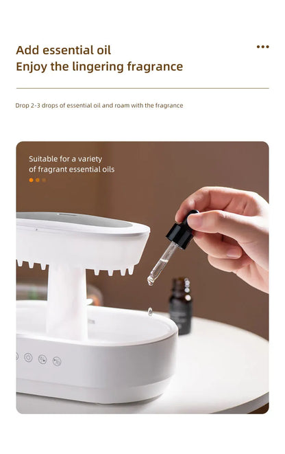 Aroma Humidifier Raindrop Air Humidifier