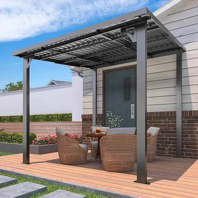 5' X 8' Outdoor Hardtop Grill Gazebo