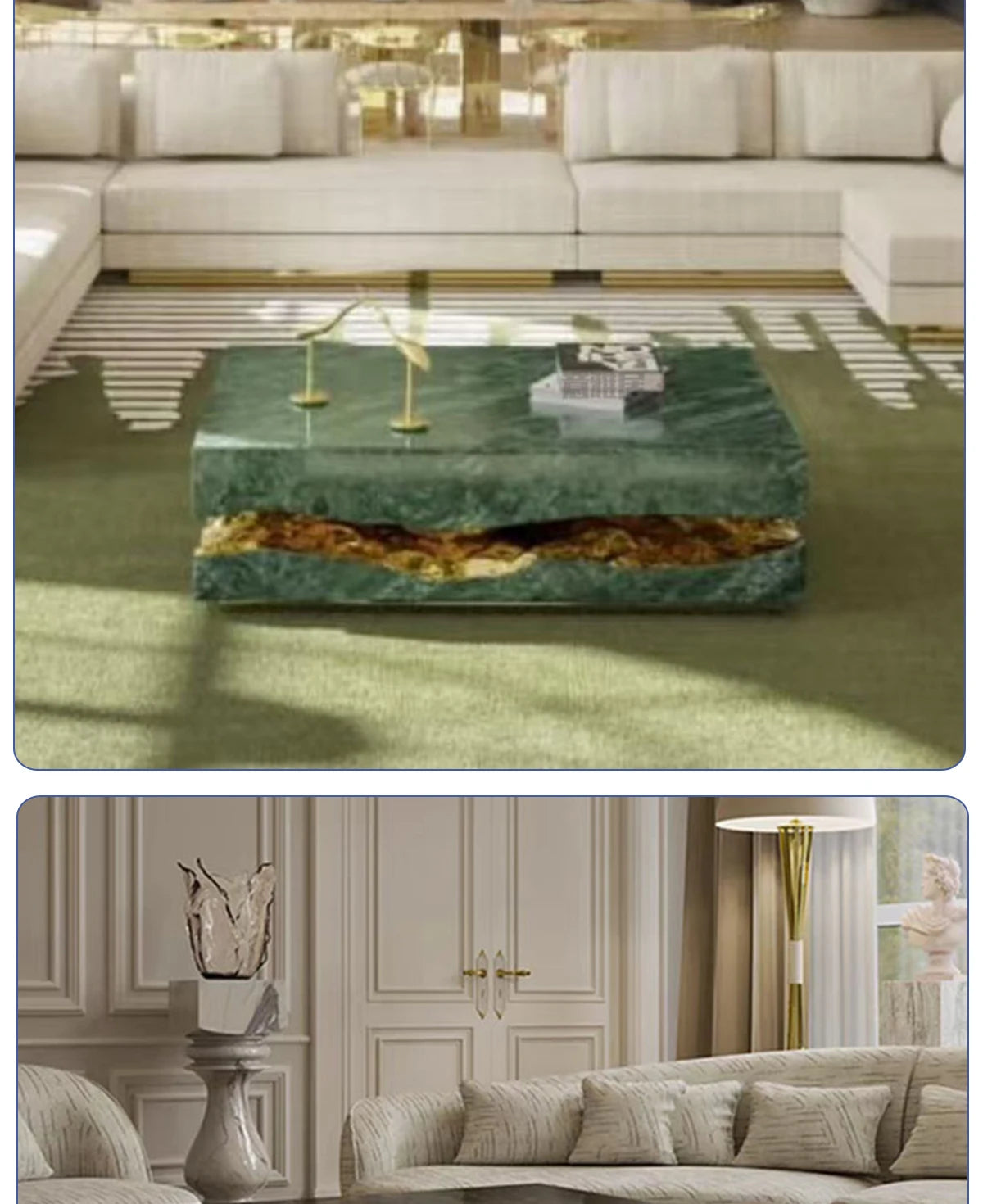 Italian Luxury Freeform Coffee Table