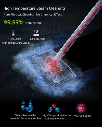Handheld Steam Mop for Floor Cleaning