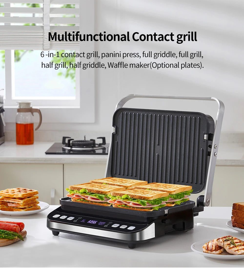 BioloMix 2000W 6-in-1 Electric Grills