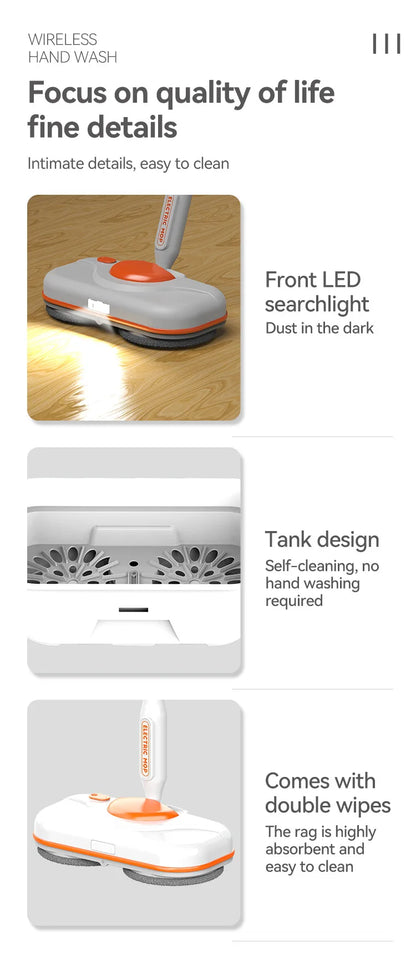 Fully automatic electric mop