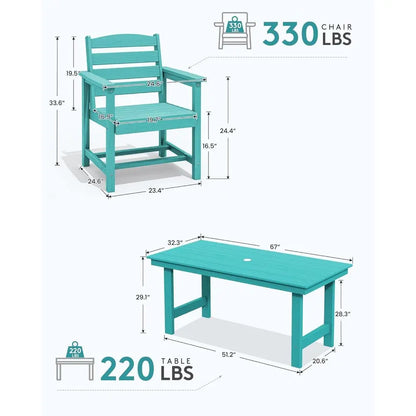 7-Piece Outdoor Patio Dining Set