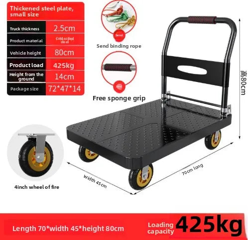Heavy Duty Foldable Garden Cart