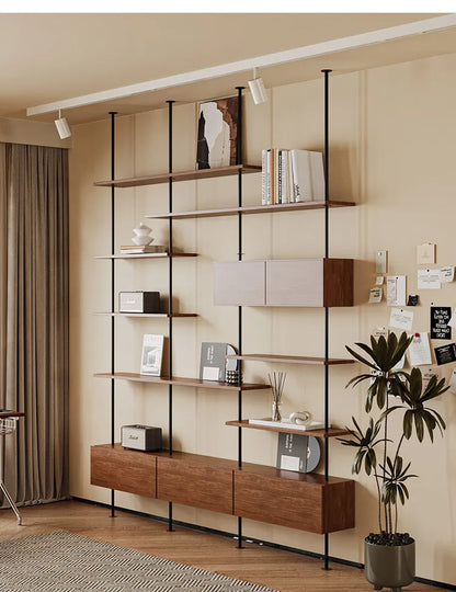 Italian Minimalist Bookshelf Modern