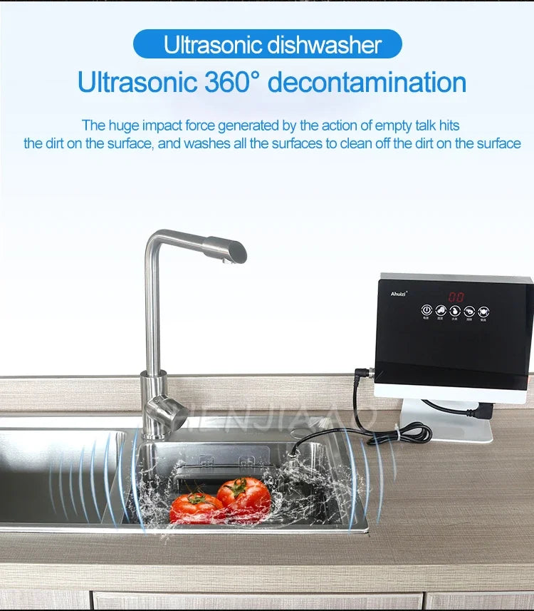 Ultrasonic Dishwasher Automatic Household
