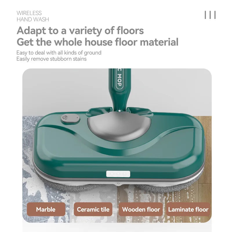 Fully automatic electric mop