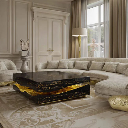 Italian Luxury Freeform Coffee Table