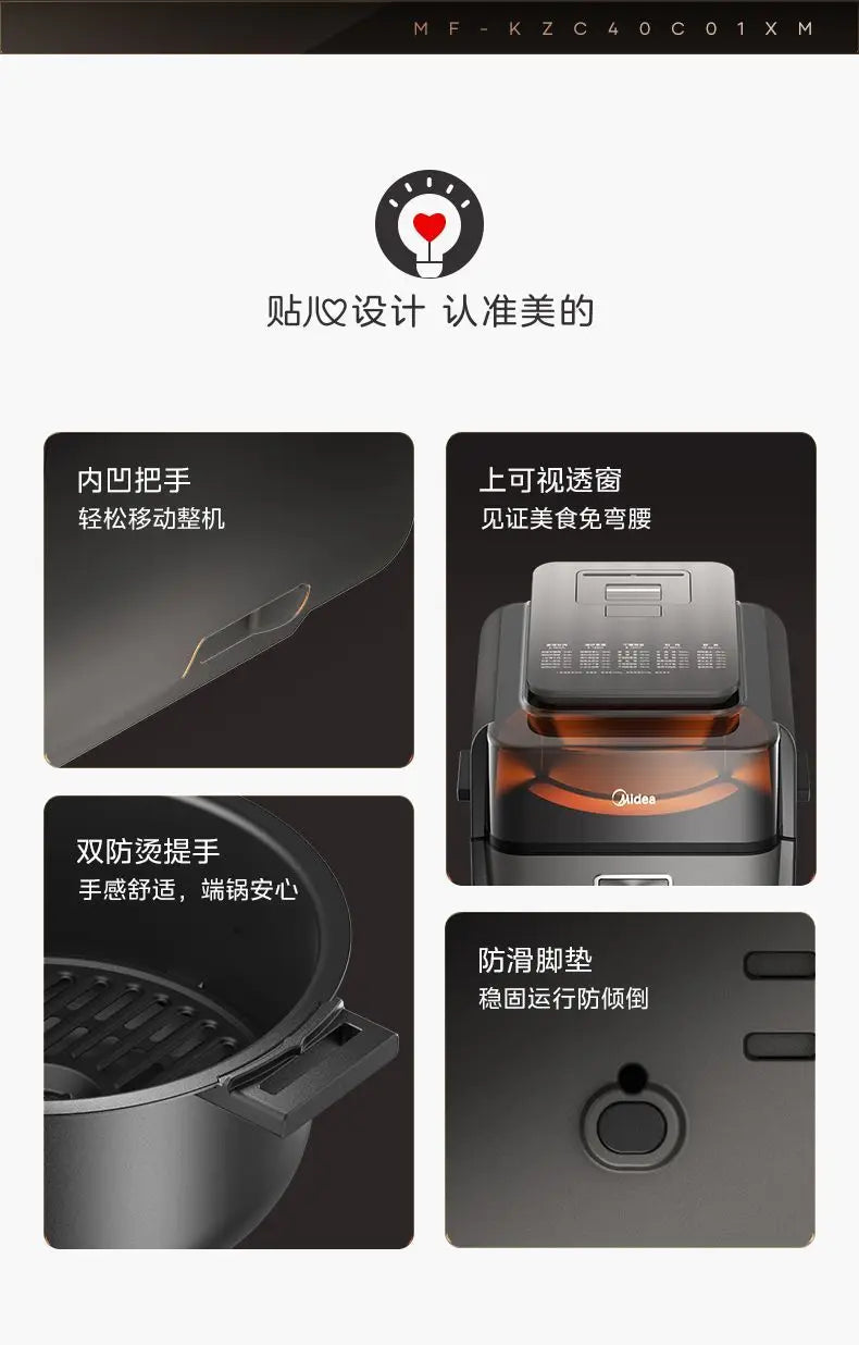 Dual Heat Source Air Fryer Chef