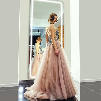 71x28 LED Illuminated Full-Length Mirror