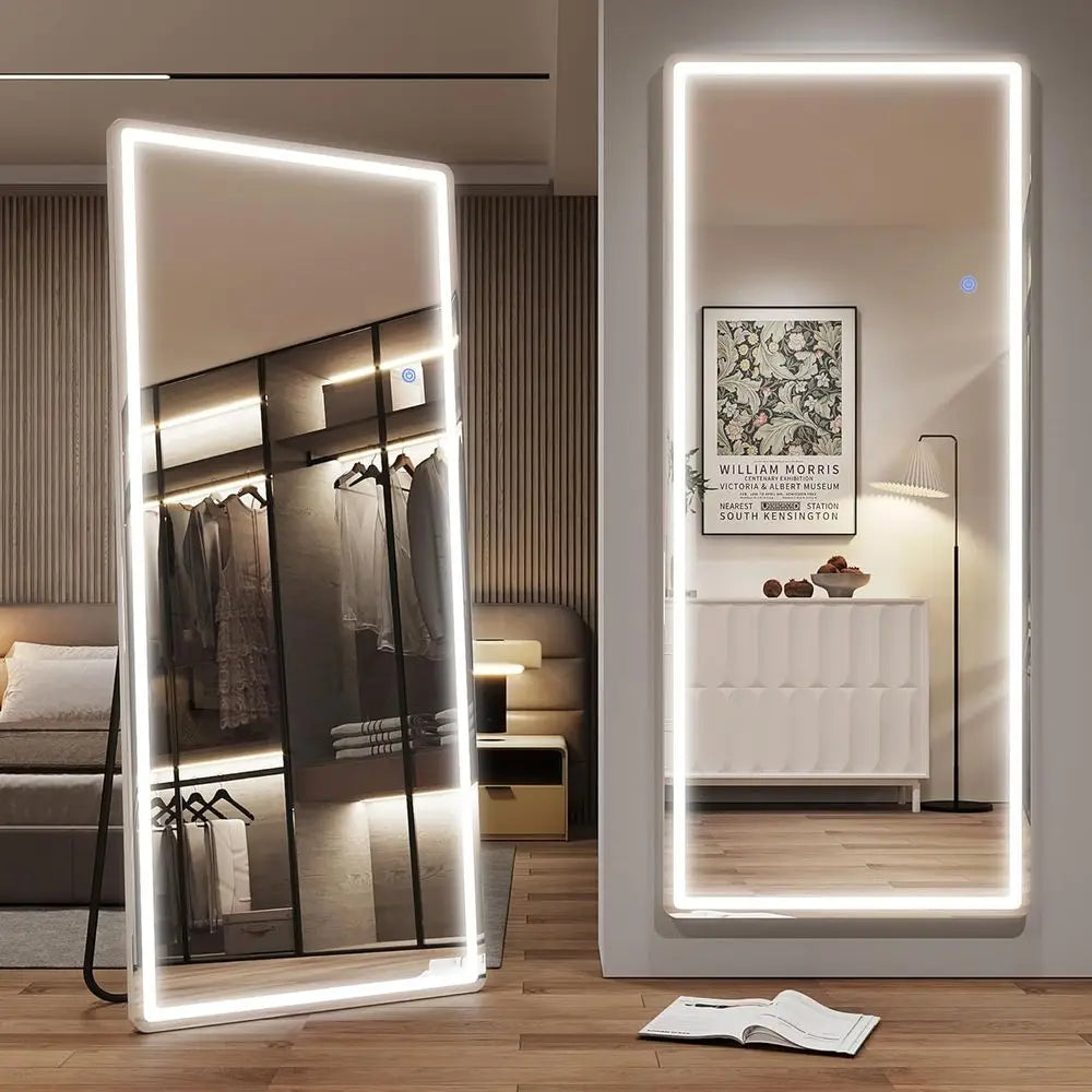 71x28 LED Illuminated Full-Length Mirror