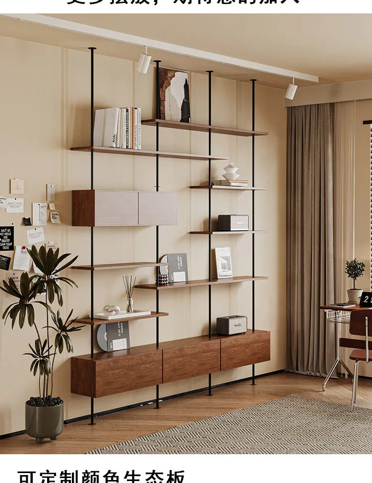 Italian Minimalist Bookshelf Modern