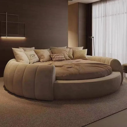 Italian Luxury Adult Double Bed Platform Princess