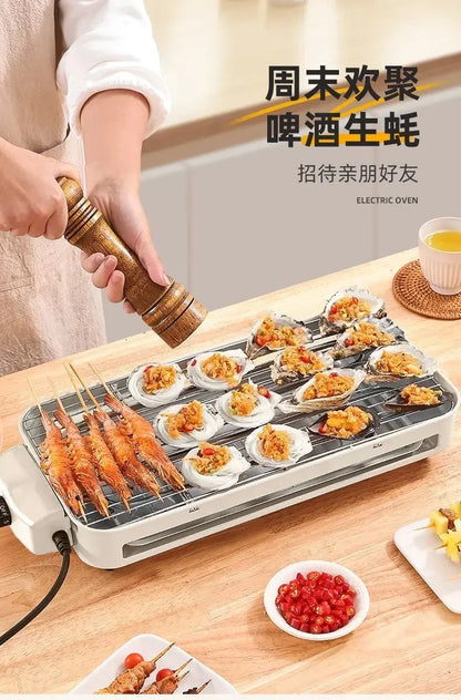 Electric barbecue grill Korean household