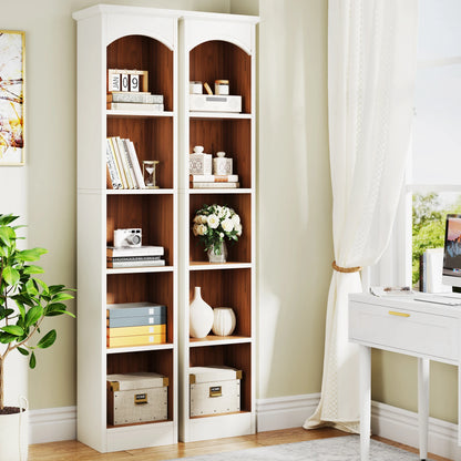 Tribesigns 70.9-Inch Tall Narrow Bookcase