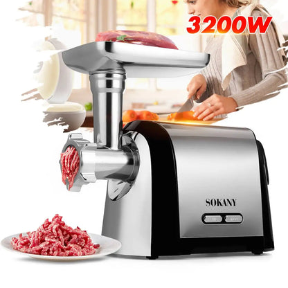 3200W Electric Meat Grinder