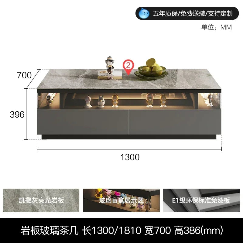 Marble Glass Coffee Tables Modern