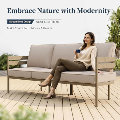 Metal Frame Patio Furniture Set