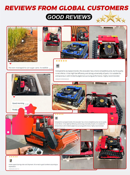 Mini Automatic Small Remote Control Lawn Mower