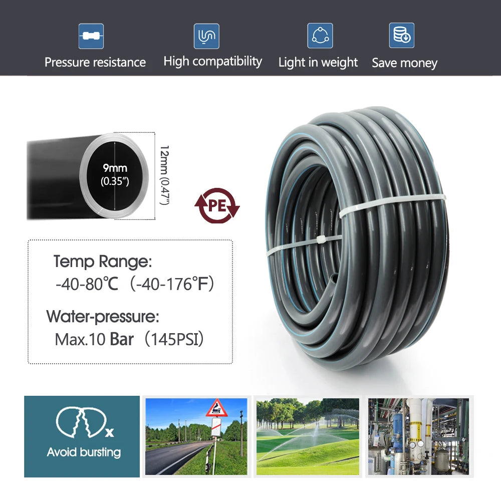 3/8" 2-in-1 Garden Irrigation
