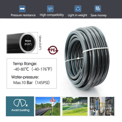 3/8" 2-in-1 Garden Irrigation