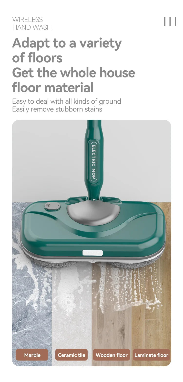 Fully automatic electric mop