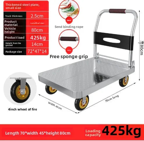Heavy Duty Foldable Garden Cart