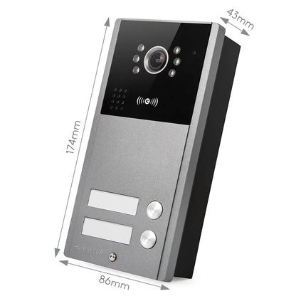 HOMSECUR 7" Tuya App HD WIFI Video Doorbell
