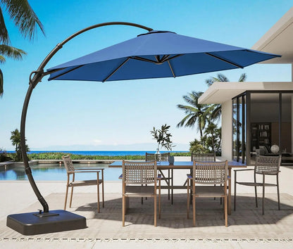 Outdoor Patio Umbrella with Base Included