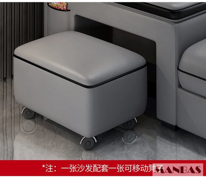 Leather Sectional Sofa Set