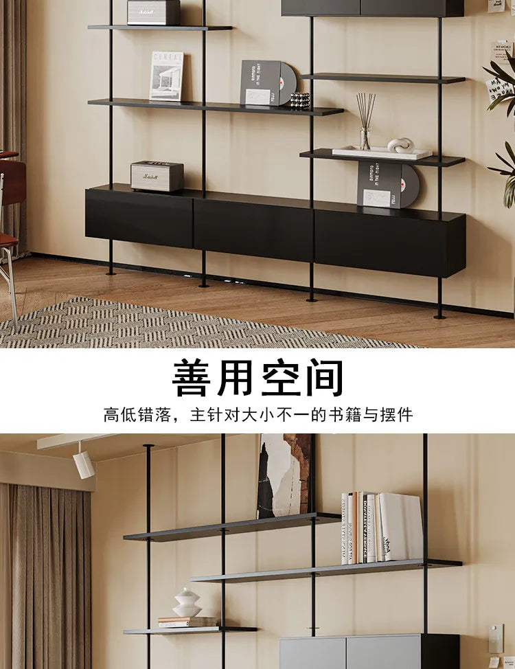 Italian Minimalist Bookshelf Modern