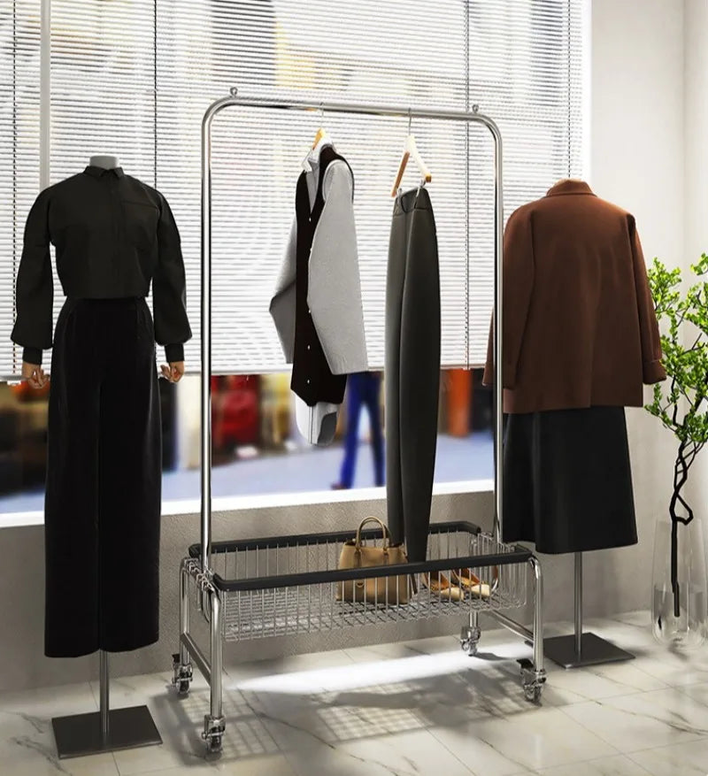 Metal Wardrobe Store Clothes Hanger