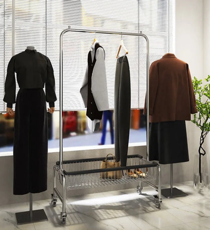 Metal Wardrobe Store Clothes Hanger