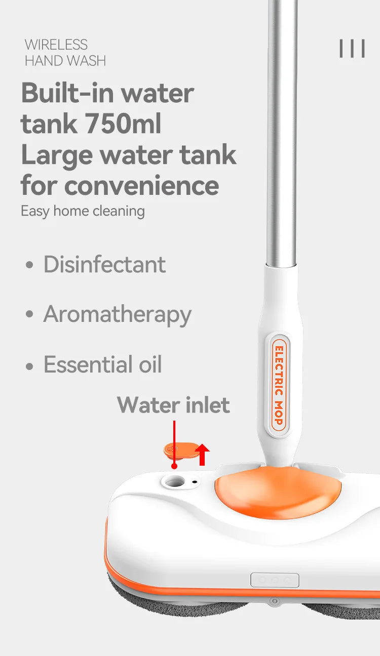 Fully automatic electric mop