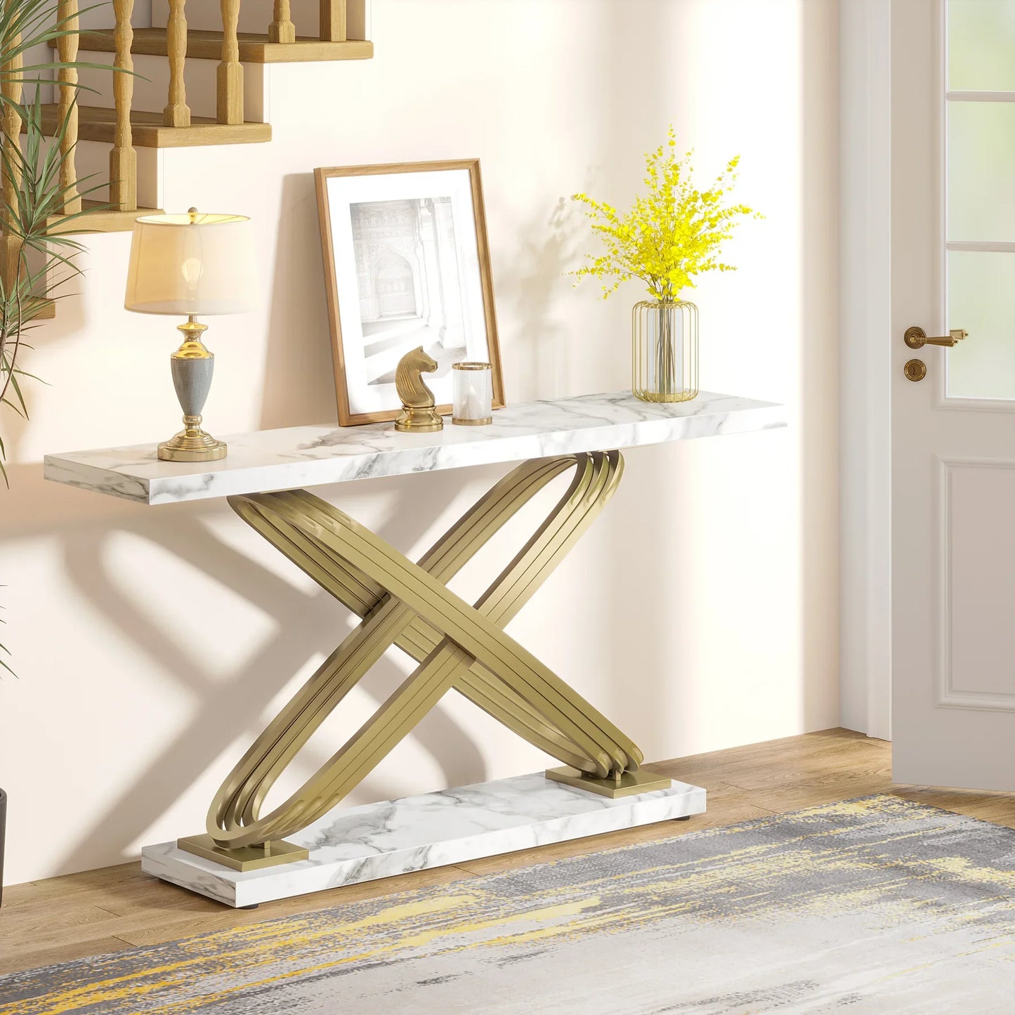 Tribesigns 55 Inch Modern Console Table