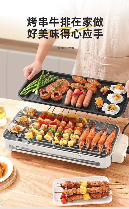 Electric barbecue grill Korean household