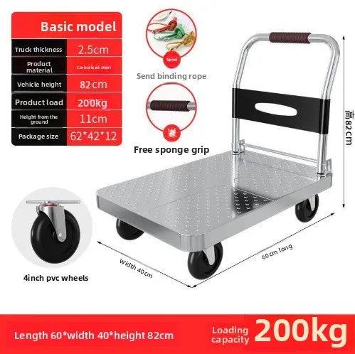 Heavy Duty Foldable Garden Cart
