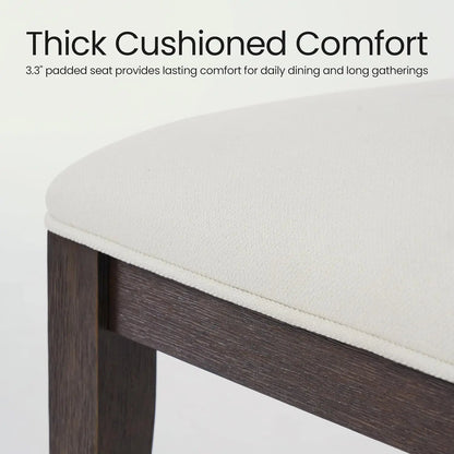 Solid Wood Dining Chairs Set of 6