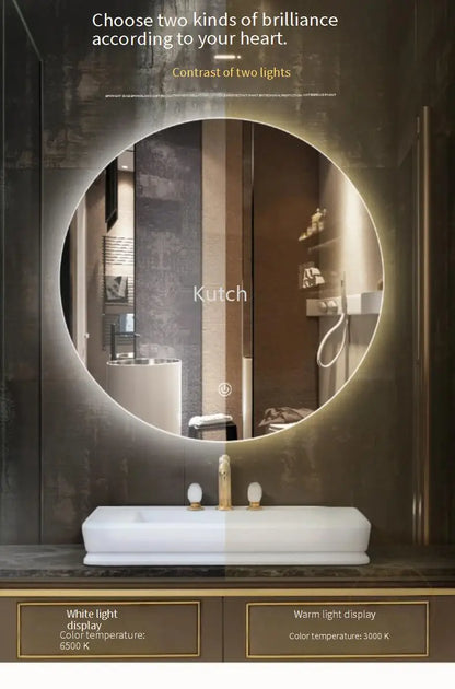 Mirror for Shower Mirroring Light Makeup